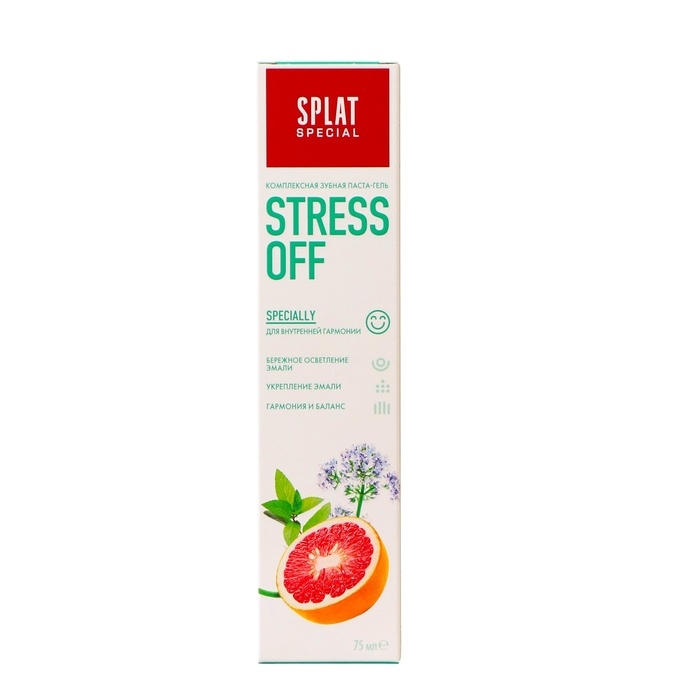 Зубная паста Splat Special Stress Off, 75 мл Зубная паста Splat Special Stress Off, 75 мл
