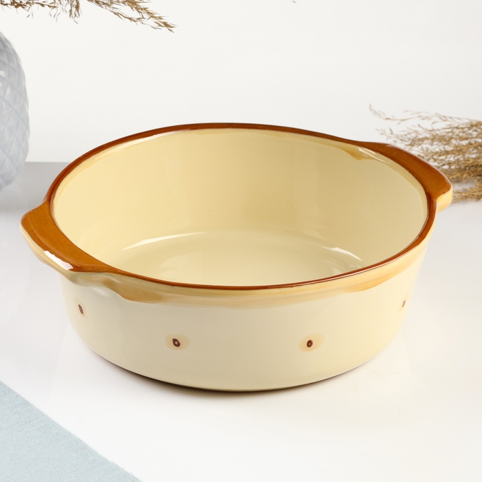 Емкость для запекания Емкость для запекания "Десерт малая" 2л / 8х23,5см, карамель