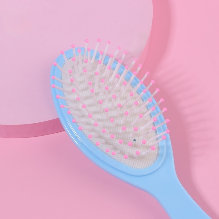 Расчёска массажная, 5,5 × 17,5 см, рисунок МИКС Расчёска массажная, 5,5 × 17,5 см, рисунок МИКС