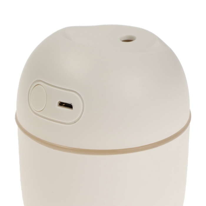 Увлажнитель Luazon HM-20 ультразвуковой, 0.22 л, 1.5 Вт, USB в компл., белый