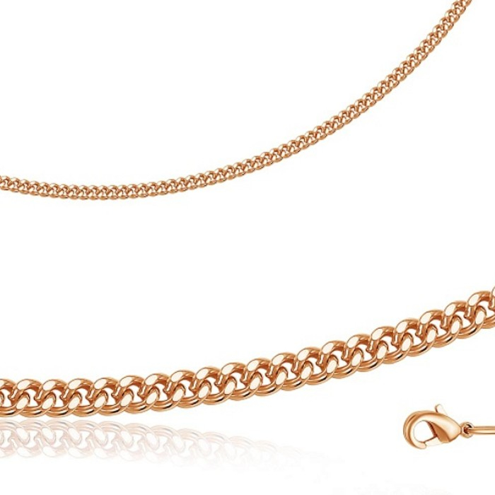 Браслет «Панцирное плетение» эталон, позолота, 20 размер Браслет «Панцирное плетение» эталон, позолота, 20 размер