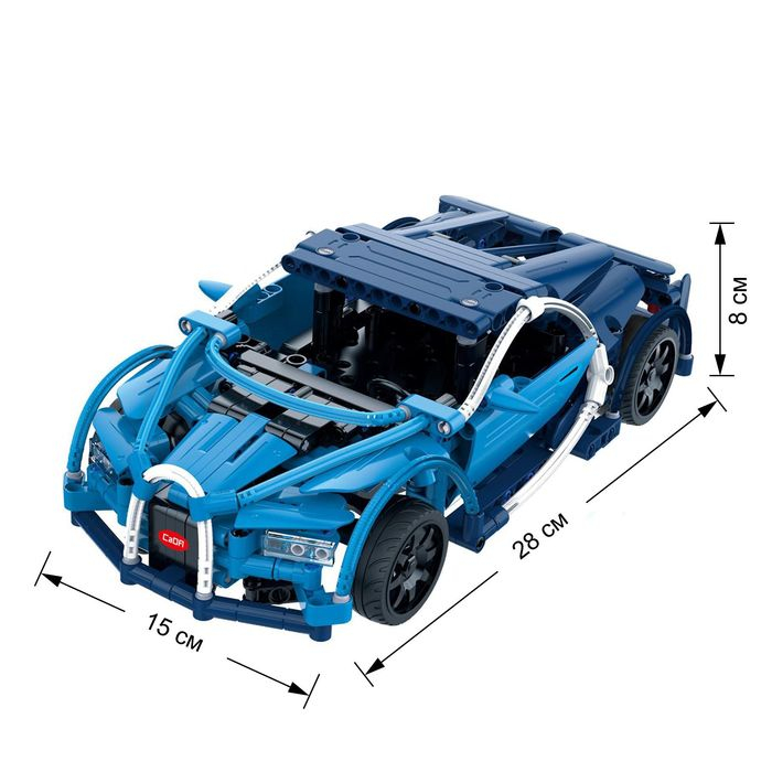 Конструктор радиоуправляемый «Тачка» с аккумулятором, 419 деталей Конструктор радиоуправляемый «Тачка» с аккумулятором, 419 деталей