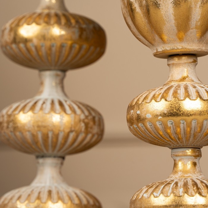 Подсвечник металл «Ярусы» для одной свечи 16 х 16 х 25 см