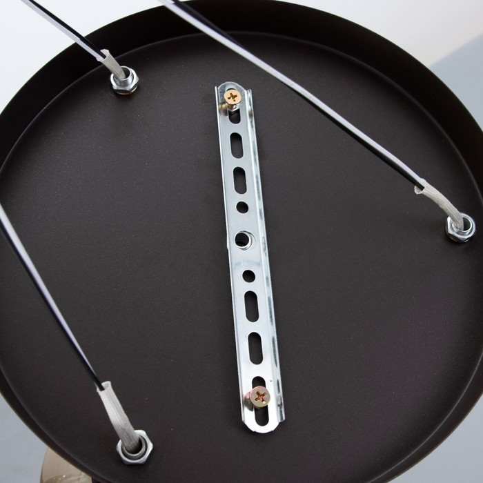 Люстра 2075/3GD E27 40Вт кофе-золото 45х45х40 см BayerLux