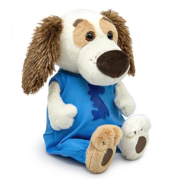 Мягкая игрушка «Бартоломей BABY», в комбинезоне с драконом, 20 см Мягкая игрушка «Бартоломей BABY», в комбинезоне с драконом, 20 см