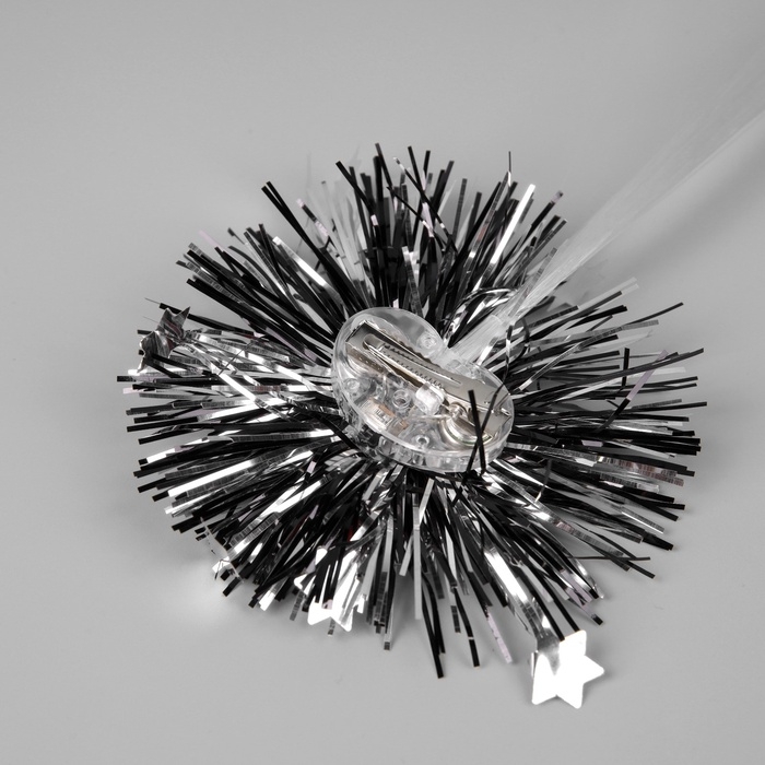 Заколка для волос светодиодная  Заколка для волос светодиодная "Олень" 34x9 см, 1 LED, батарейки LR1130x2 (в комплекте), свечение белое