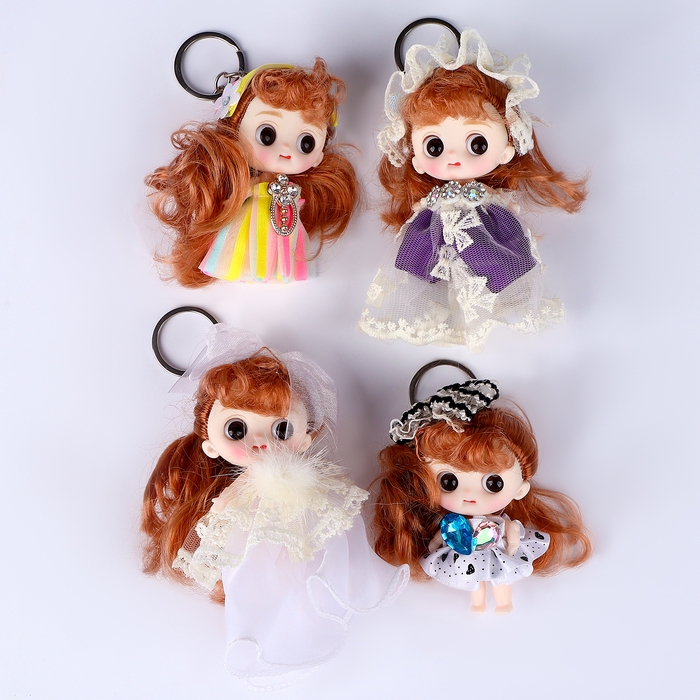 Брелок «Куколка» с одним хвостом, 9 см Брелок «Куколка» с одним хвостом, 9 см