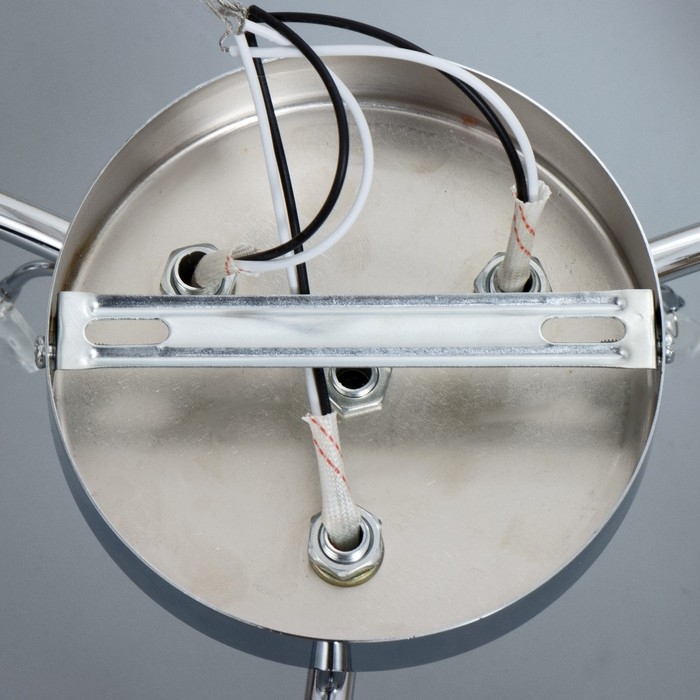 Люстра Люстра "Лиана" 3хЕ27 40Вт хром 55х55х36 см BayerLux