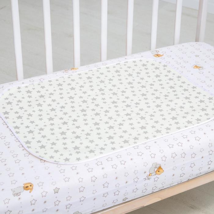 Клеенка подкладная 48х68 см., с ПВХ, с окантовкой, с рисунком Клеенка подкладная 48х68 см., с ПВХ, с окантовкой, с рисунком