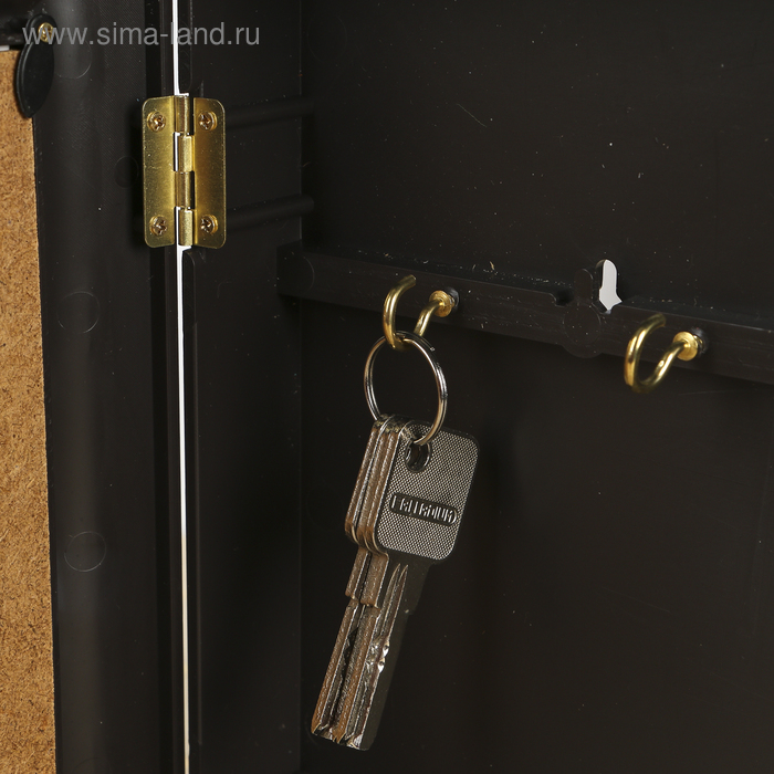 Ключница Ключница "Два волка" Венге 26,5х31,5х4,5 см