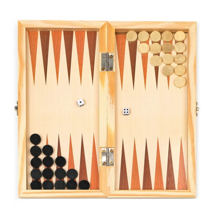 Шахматы, шашки, нарды, настольные игры, набор 3 в 1, 34 х 34 см Шахматы, шашки, нарды, настольные игры, набор 3 в 1, 34 х 34 см