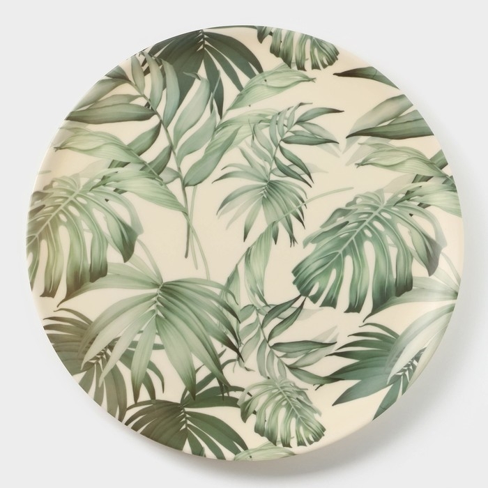 Тарелка «Лист папоротника», d=28 см Тарелка «Лист папоротника», d=28 см