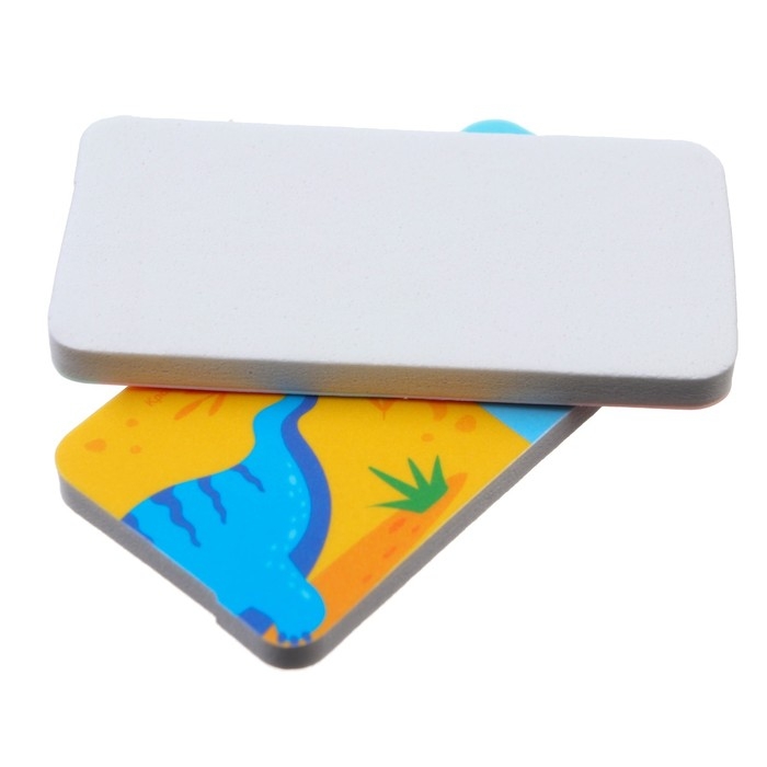 Домино EVA для игры в ванне «Динозаврики», 20 деталей Домино EVA для игры в ванне «Динозаврики», 20 деталей