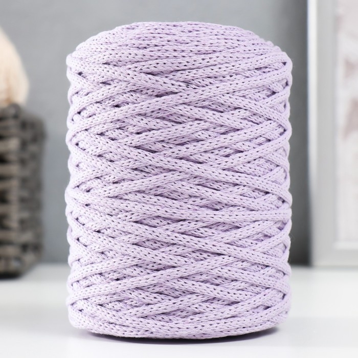 Шнур для вязания без сердечника 70% хлопок, 30% полиэстер ширина 3мм 100м/160±10гр (135) Шнур для вязания без сердечника 70% хлопок, 30% полиэстер ширина 3мм 100м/160±10гр (135)