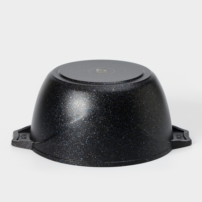 Кастрюля «Гранит Star» Induction Pro, 3л, d=22 см, h=11,2 см, стеклянная крышка, индукция, тёмно-синий Кастрюля «Гранит Star» Induction Pro, 3л, d=22 см, h=11,2 см, стеклянная крышка, индукция, тёмно-синий