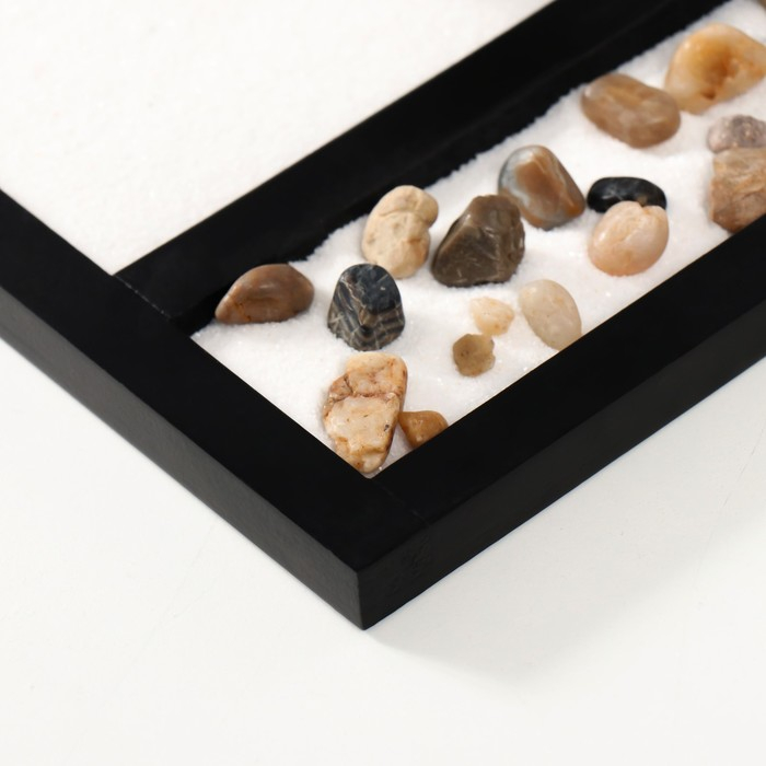 Сад камней Дзен 2*28*16,5 см  Сад камней Дзен 2*28*16,5 см "Ганеша пятиголовый", черный