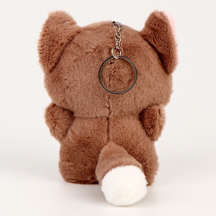 Мягкая игрушка &laquo;Кот&raquo; на брелоке, цвет МИКС