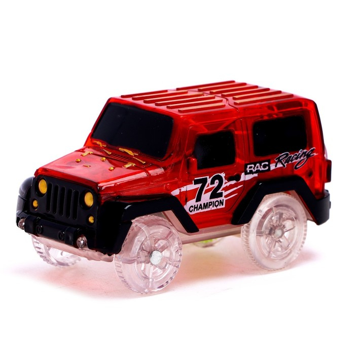 Автотрек «Магический Трек», гибкий, светится в темноте, 56 деталей Автотрек «Магический Трек», гибкий, светится в темноте, 56 деталей