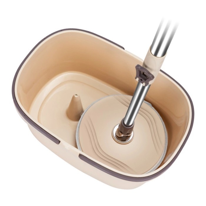 Швабра с отжимом и ведро Доляна, 42,5×29×18 см, 14 л, телескопическая ручка 80 - 110 см Швабра с отжимом и ведро Доляна, 42,5×29×18 см, 14 л, телескопическая ручка 80 - 110 см