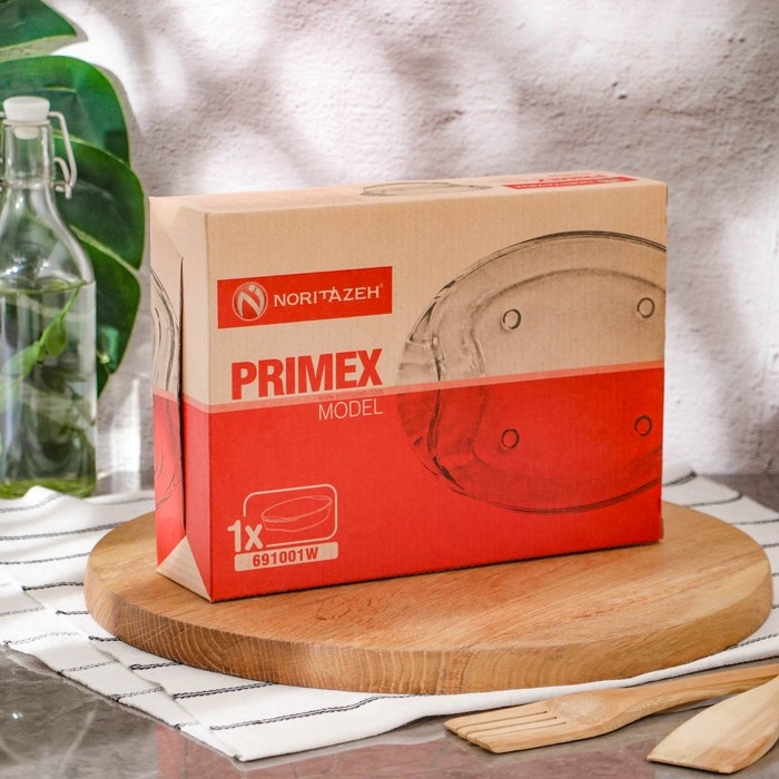 Блюдо стеклянное Primex, 26×18 см, 1500 мл Блюдо стеклянное Primex, 26×18 см, 1500 мл