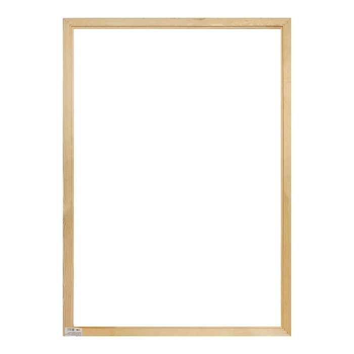 Рама для картин (зеркал) 70 х 100 см, профиль 37 х 18 мм Emma, неокрашенное дерево, (подходит для декорирования) Рама для картин (зеркал) 70 х 100 см, профиль 37 х 18 мм Emma, неокрашенное дерево, (подходит для декорирования)