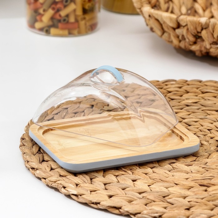 Маслёнка Heaven, 14×10×5 см, цвет МИКС Маслёнка Heaven, 14×10×5 см, цвет МИКС