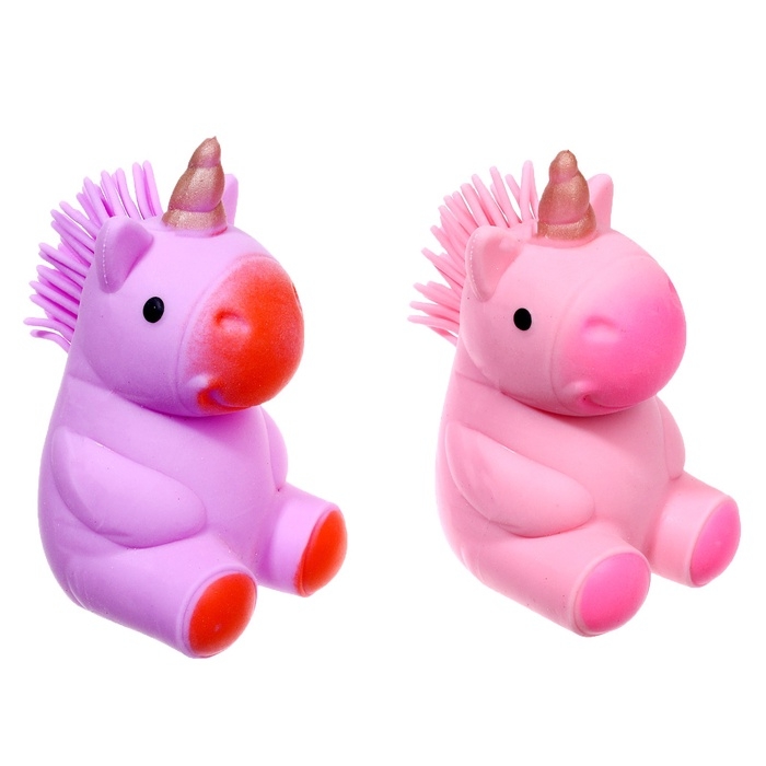 Антистресс мялка «Единорог», набор 3 шт, цвета МИКС Антистресс мялка «Единорог», набор 3 шт, цвета МИКС