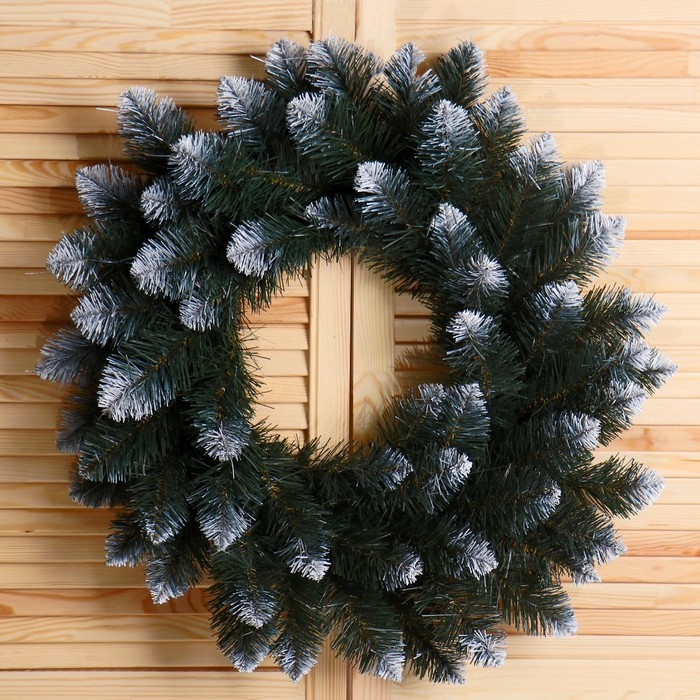 Венок  Венок "Интерьерный" белоснежный  45 см