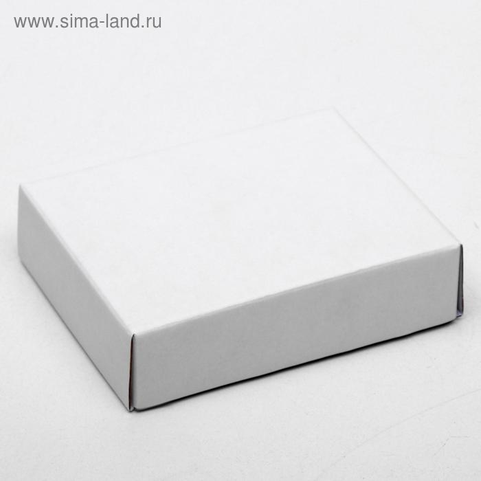 Коробка сборная без печати крышка-дно белая без окна 18 х 15 х 5 см Коробка сборная без печати крышка-дно белая без окна 18 х 15 х 5 см