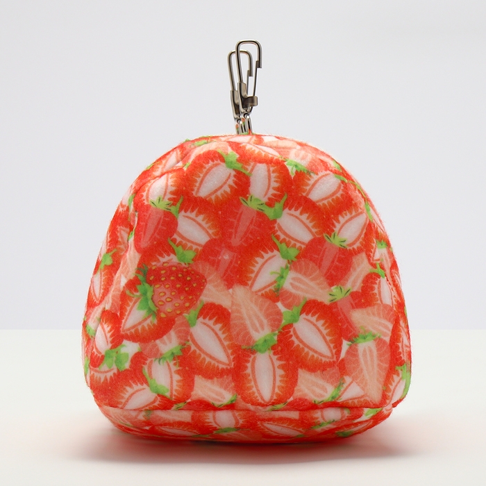 Подвесной домик-кроватка Подвесной домик-кроватка "Клубничка", 18 х 15 х 12 см