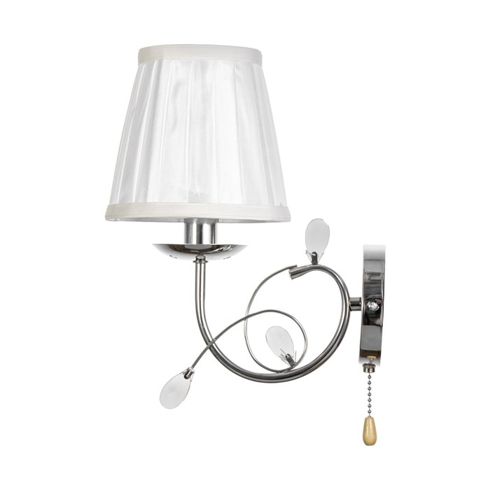 Бра "Венеция" 1x40Вт E14 хром 27х28 см.