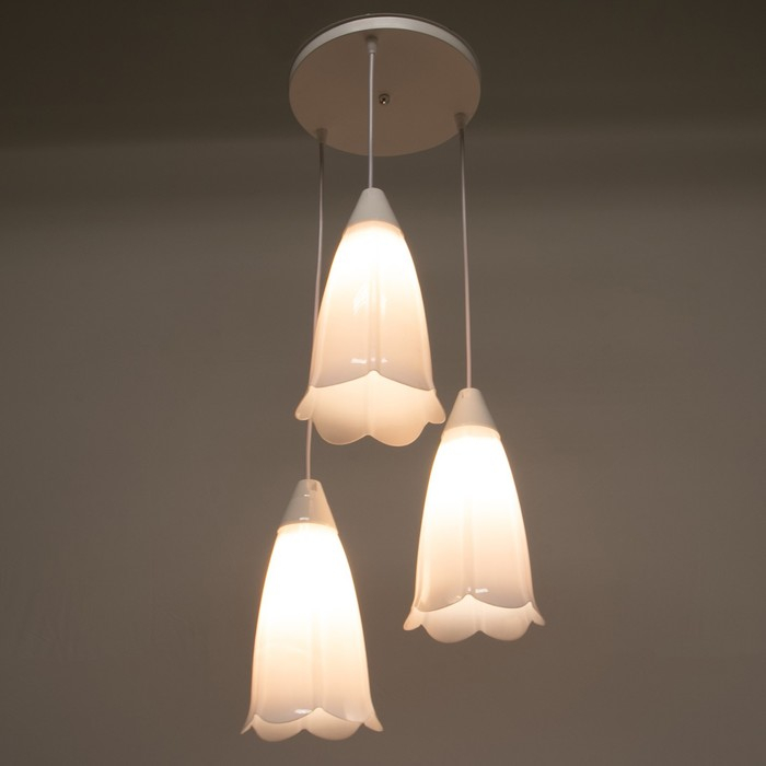 Светильник BayerLux Подвес BayerLuxной "Симпл" 3x15Вт E27 белый