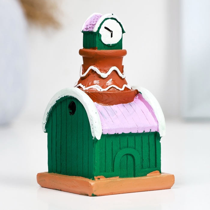 Фигурка  Фигурка "Домик ратуша" 4,5х4,5х8,5см
