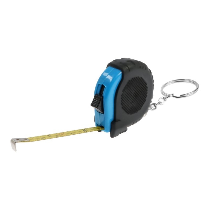 Рулетка-брелок ТУНДРА, обрезиненный корпус, 1 м х 6 мм Рулетка-брелок ТУНДРА, обрезиненный корпус, 1 м х 6 мм