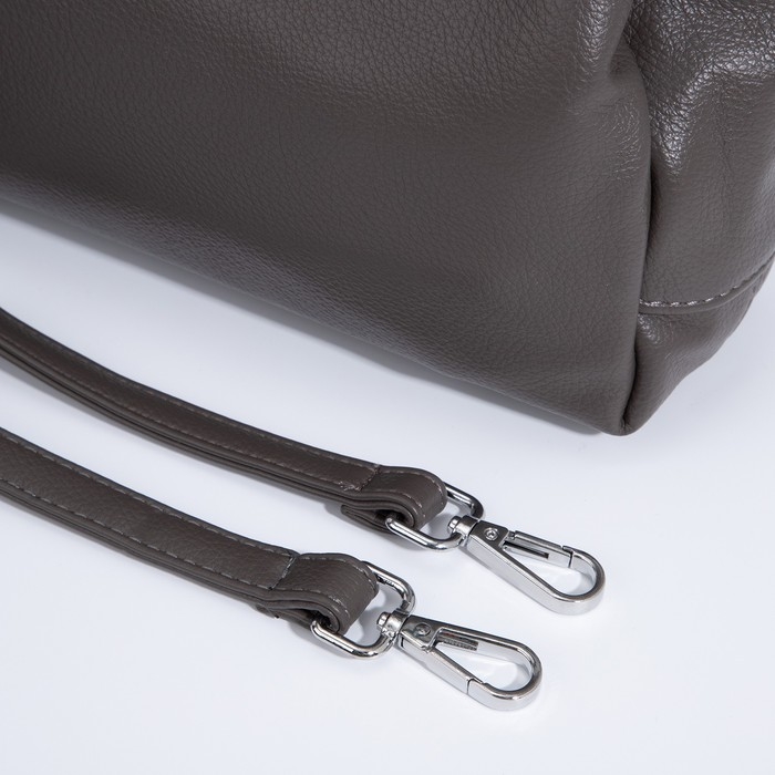 Сумка кросс-боди на молнии, цвет тёмно-серый Сумка кросс-боди на молнии, цвет тёмно-серый