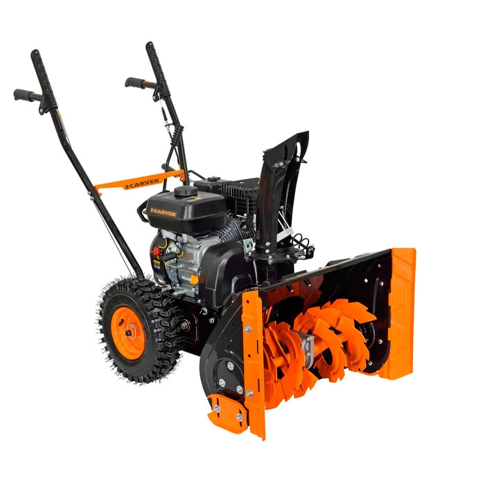 Снегоуборщик CARVER STG 756, самоходный, 7 л.с., шир./выс. 56x43 см, ск. 5/2, колеса 13 Снегоуборщик CARVER STG 756, самоходный, 7 л.с., шир./выс. 56x43 см, ск. 5/2, колеса 13