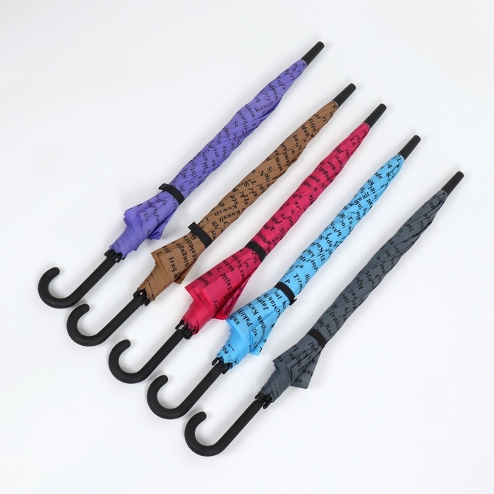 Зонт - трость полуавтоматический «Страны», 8 спиц, R = 46/55 см, D = 110 см, цвет МИКС Зонт - трость полуавтоматический «Страны», 8 спиц, R = 46/55 см, D = 110 см, цвет МИКС