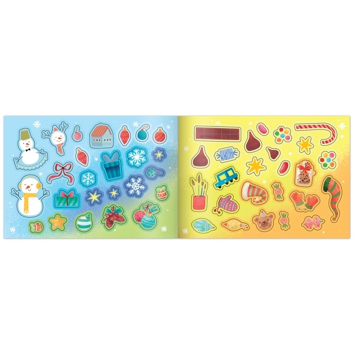 Альбом «100 наклеек», новогодние Альбом «100 наклеек», новогодние