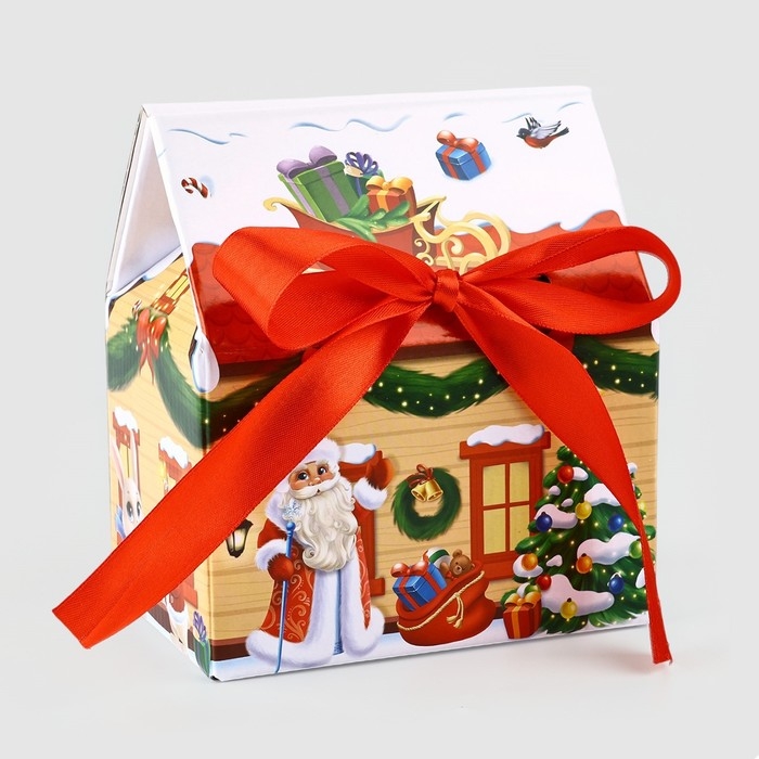 Коробка подарочная новогодняя складная « Волшебюного Нового года! », 15 х 18 х 10 см, Новый год Коробка подарочная новогодняя складная « Волшебюного Нового года! », 15 х 18 х 10 см, Новый год