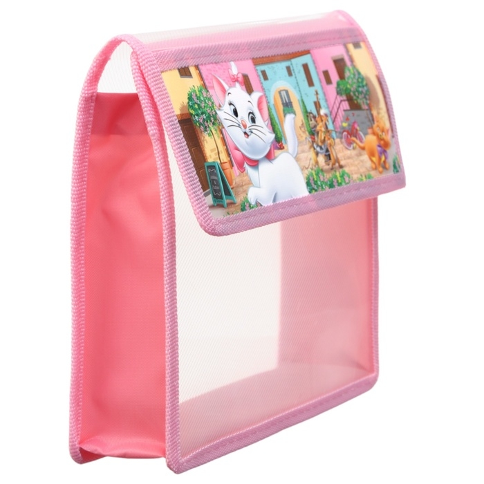 Папка д/тетрадей А5 клапан на липучке пластик ПМ-А5-03 Кошечка Мари Папка д/тетрадей А5 клапан на липучке пластик ПМ-А5-03 Кошечка Мари