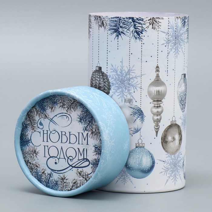 Коробка подарочная «Морозный день», 8 х 14.5 см, Новый год Коробка подарочная «Морозный день», 8 х 14.5 см, Новый год