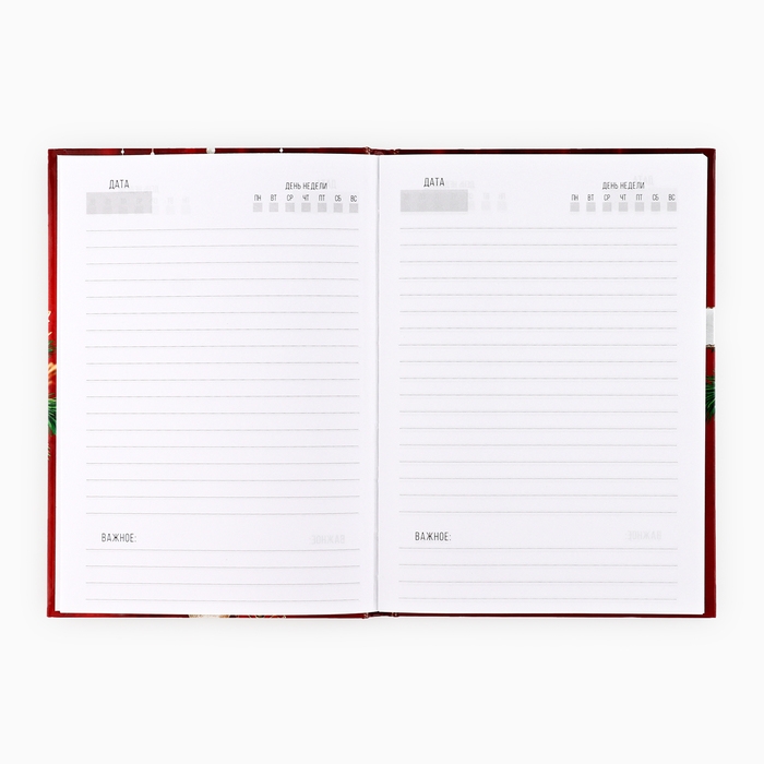 Новый год. Ежедневник классический 7БЦ А5, 80 л «С Новым годом! Добра и счастья!» Новый год. Ежедневник классический 7БЦ А5, 80 л «С Новым годом! Добра и счастья!»