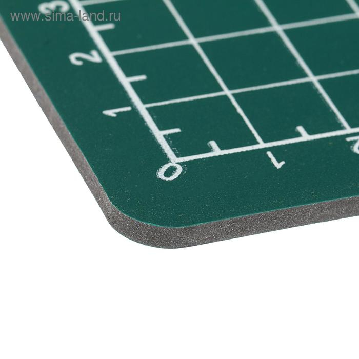 Коврик для резки макетный A2 deVENTE, 3 мм, непрорезаемый, двусторонний, трёхслойный Коврик для резки макетный A2 deVENTE, 3 мм, непрорезаемый, двусторонний, трёхслойный