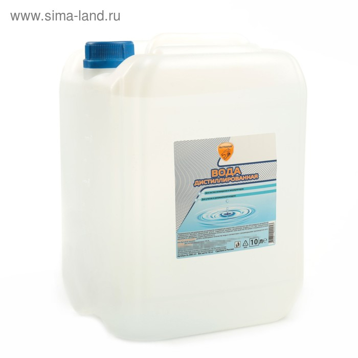 Дистиллированная вода Элтранс, 10 л EL-0901.01 Дистиллированная вода Элтранс, 10 л EL-0901.01