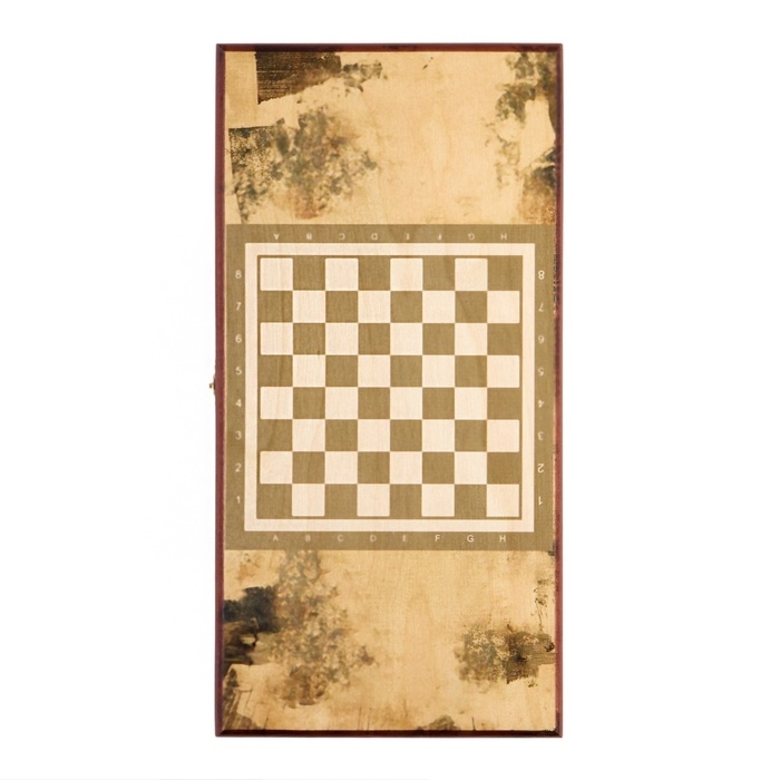 Нарды деревянные с шашками, настольная игра Нарды деревянные с шашками, настольная игра "Пёс", 40 х 40 см