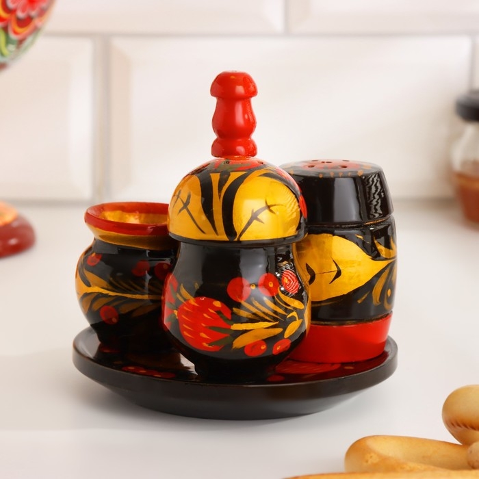 Набор для специй «Хохлома» Набор для специй «Хохлома»