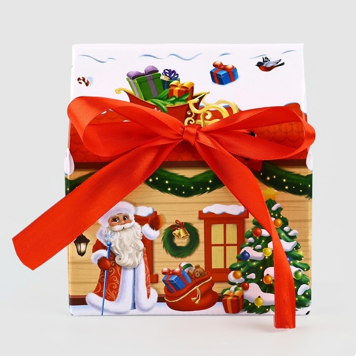 Коробка подарочная новогодняя складная « Волшебюного Нового года! », 15 х 18 х 10 см, Новый год Коробка подарочная новогодняя складная « Волшебюного Нового года! », 15 х 18 х 10 см, Новый год