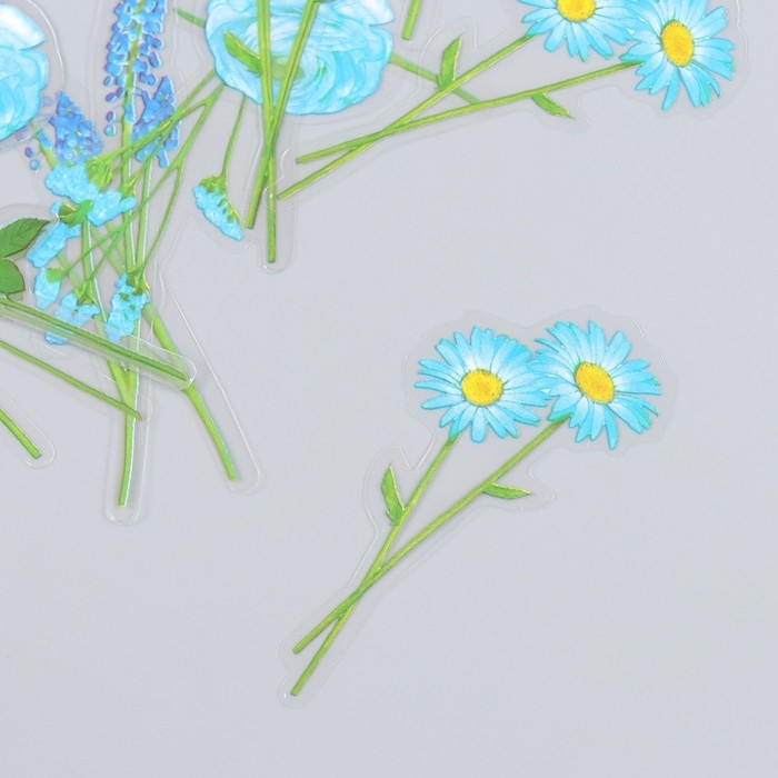 Набор наклеек Набор наклеек "Цветы. Королевская мята" 30 шт 8,5х11 см