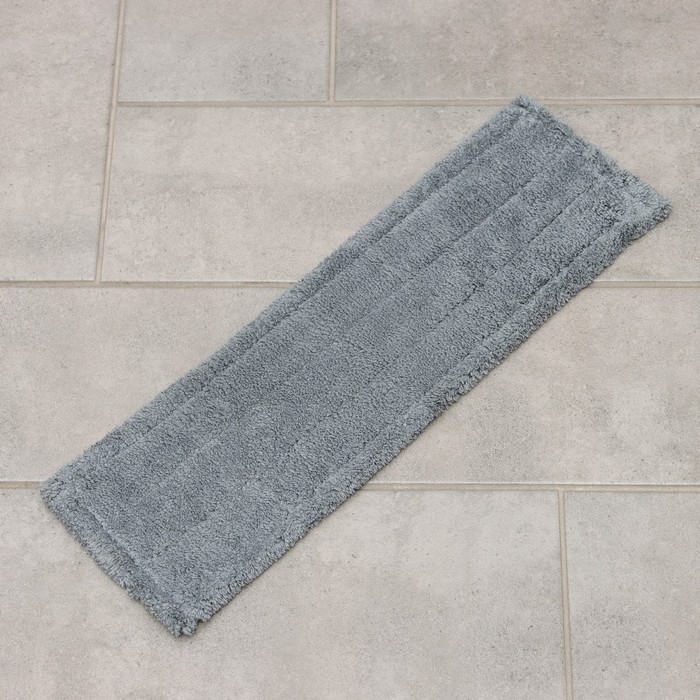 Насадка для плоской швабры Raccoon, 43×13 см, микрофибра Насадка для плоской швабры Raccoon, 43×13 см, микрофибра