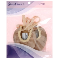 Полупальцы Grace Dance, с мягкой вставкой, р. 34-35 (21,5-22,2 см), цвет бежевый